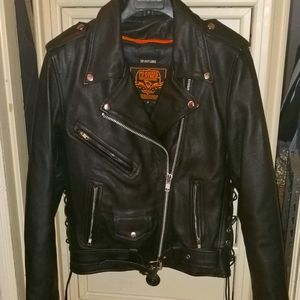 Women's leather jacket - nwot
